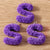 10 Pieces Cartoon Style Romantic Letter Rose Plastic Stoving Varnish Jewelry Accessories