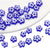 10 Pieces Glass Flower Beads