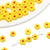 10 Pieces Glass Flower Beads