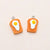 10 Pieces Plastic Color Block Pendant