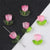 10 Sets/Pack 7 * 14mm 9 * 9mm Hole Under 1mm Glass Flower Beads