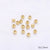 100 PCS/Package 50 PCS/Package Diameter 6 Mm Hole 1~1.9mm Copper Round Beads