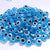 100 PCS/Package 50 PCS/Package Resin Solid Color Beads