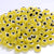 100 PCS/Package 50 PCS/Package Resin Solid Color Beads