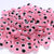 100 PCS/Package 50 PCS/Package Resin Solid Color Beads