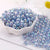 100 PCS/Package Arylic Solid Color Beads