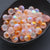 100 PCS/Package Diameter 12mm Glass Glass Gradient Color Beads