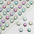 100 PCS/Package Diameter 8mm Hole 1~1.9mm Glass Star Beads