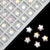 100 PCS/Package Diameter 8mm Hole 1~1.9mm Glass Star Beads