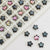 100 PCS/Package Diameter 8mm Hole 1~1.9mm Glass Star Beads