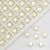 100 PCS/Package Diameter 8mm Hole 1~1.9mm Glass Star Beads