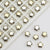 100 PCS/Package Diameter 8mm Hole 1~1.9mm Glass Star Beads