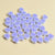 100 PCS/Package Soft Clay Heart Shape Beads