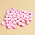 100 PCS/Package Soft Clay Heart Shape Beads