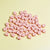 100 PCS/Package Soft Clay Heart Shape Beads