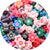 1000 Pieces Per Pack Diameter 10mm Soft Clay Letter Flower Football Beads