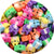 1000 Pieces Per Pack Diameter 10mm Soft Clay Letter Flower Football Beads