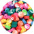 1000 Pieces Per Pack Diameter 10mm Soft Clay Letter Flower Football Beads