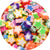 1000 Pieces Per Pack Diameter 10mm Soft Clay Letter Flower Football Beads