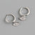 925 Sterling Silver Niche Eye Silver Earrings