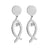 Men Titanium Steel Polishing Earrings