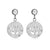 Men Tree Titanium Steel Polishing Earrings