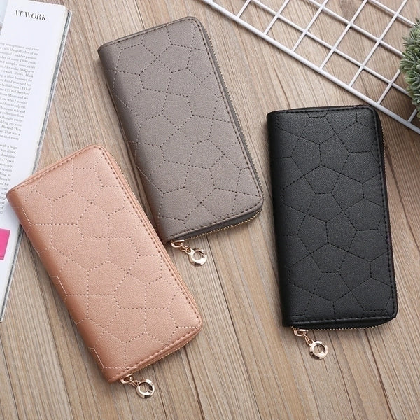 Accessories New Fashion Sewing Thread Geometric Pattern Clutch