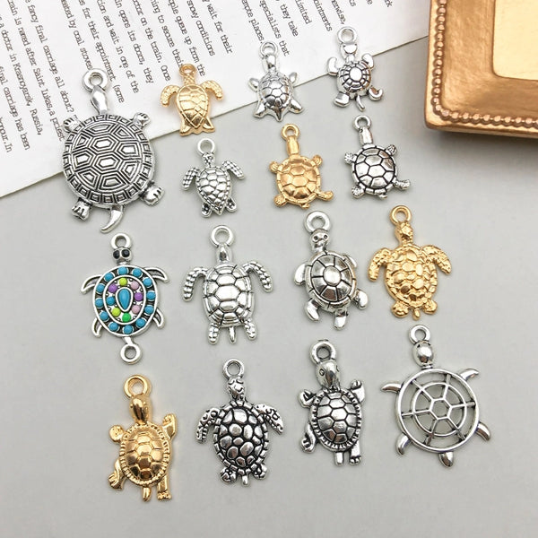 15 Models Per Model 1, 15/Bag Zinc Alloy Printing Pendant