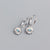 925 Sterling Silver Cute & Edgy Eye Silver Earrings