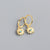 925 Sterling Silver Cute & Edgy Eye Silver Earrings