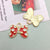 16 Models Per Model 1, 16/Bag Alloy Lipstick Lips Bow Knot Pendant