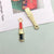 16 Models Per Model 1, 16/Bag Alloy Lipstick Lips Bow Knot Pendant