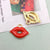 16 Models Per Model 1, 16/Bag Alloy Lipstick Lips Bow Knot Pendant