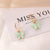 Women Butterfly Alloy Electroplating Earrings