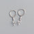 925 Sterling Silver Cute & Edgy Snake Silver Electroplating Stud Earrings