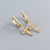 925 Sterling Silver Women Cross Silver Earrings