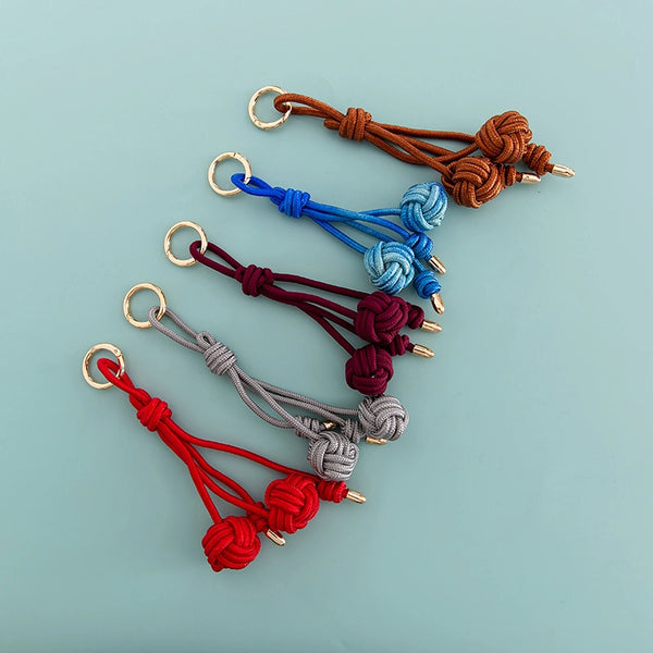 Nylon Solid Color Bag Charms