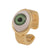 18k Brand New Retro Devil's Eye Copper Ring Wholesale Hello Jewelry