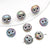 2 Pieces Arylic Cartoon Beads