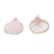 2 Pieces Retro Beach Conch Shell Shell Plating Pendant Jewelry Accessories