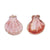 2 Pieces Retro Beach Conch Shell Shell Plating Pendant Jewelry Accessories