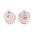 2 Pieces Retro Beach Conch Shell Shell Plating Pendant Jewelry Accessories