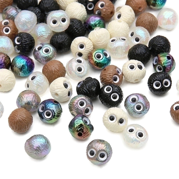 2 Pieces Arylic Cartoon Beads