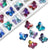 20 PCS/Package 12 * 14mm Glass Butterfly Beads