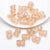 20 PCS/Package 12 * 14mm Hole 1~1.9mm Glass Bear Beads