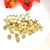 20 PCS/Package Diameter 5mm Diameter 6 Mm Diameter 7 Mm Copper 14K Gold Plated Cross Star Flower Beads