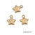 20 Pcs/package Simple Style Star Heart Shape Shell Bbc Jewelry Accessories