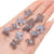 20 Pieces Arylic Butterfly Beads