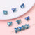 20 Pieces Glass Butterfly Beads