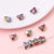 20 Pieces Glass Butterfly Beads